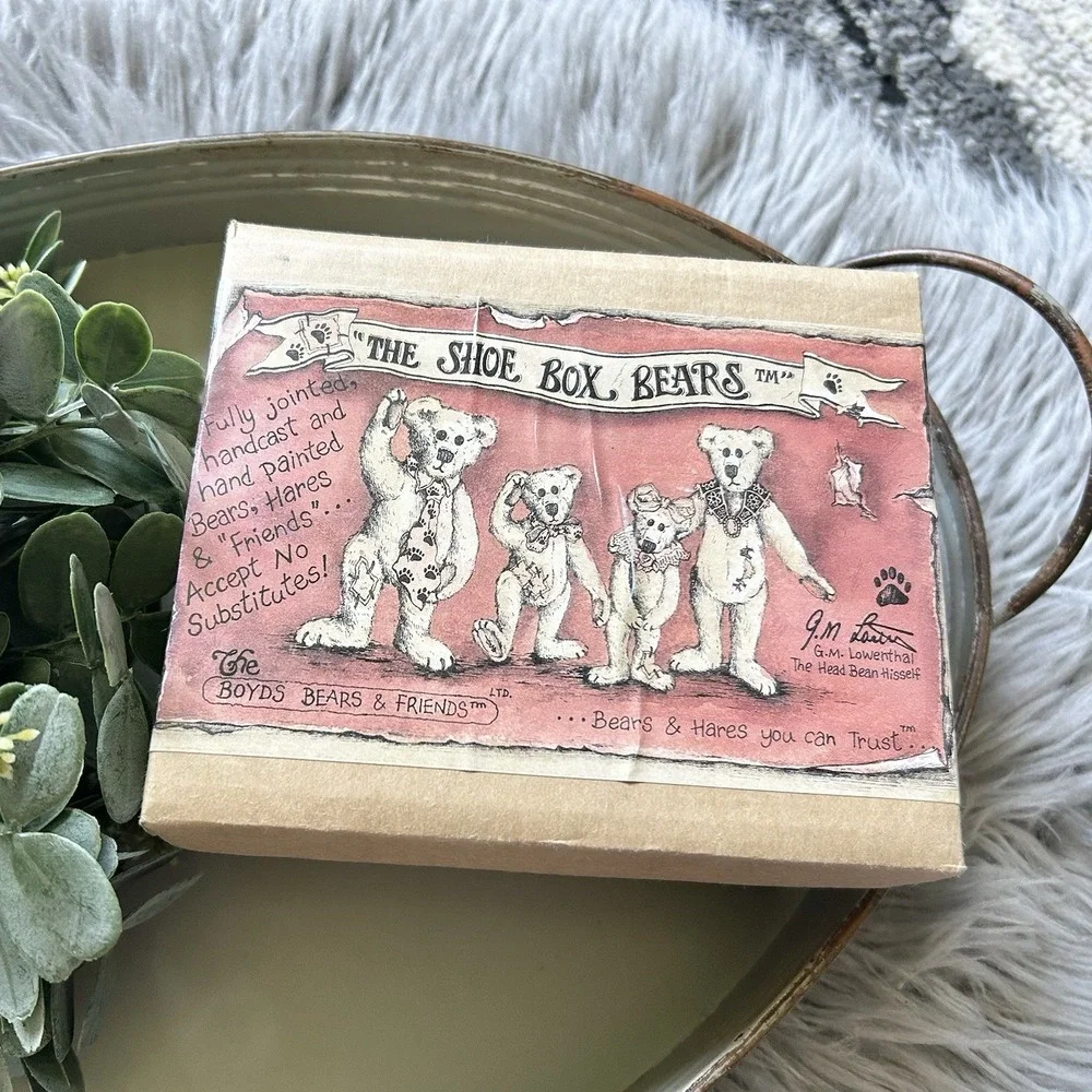 BOYDS SHOE BOX BEARS-Giblet McBaste…You Turkey model 3232 New In Box